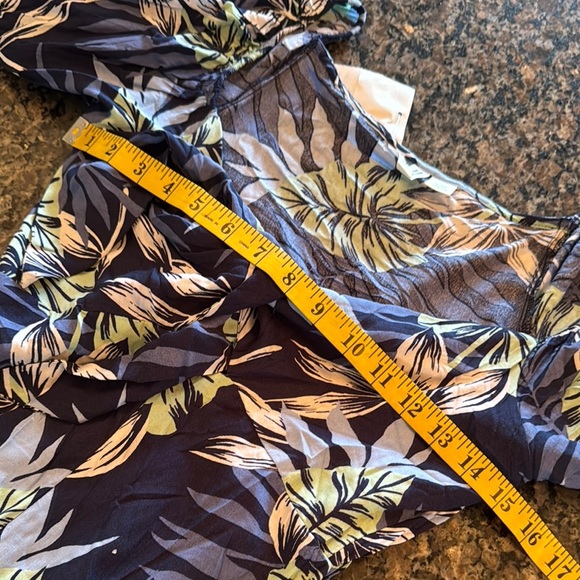 Roxy Floral Blue Dress NWT XS - Picture 9 of 11